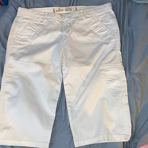 size 3 white hollister shorts